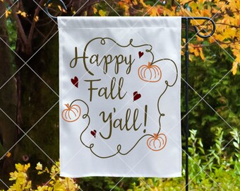 Happy Fall Y'all: A Fall SVG & PNG Cut File