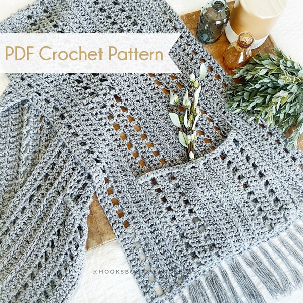 Enveloppe confortable au coin du feu | Enveloppe de poche | Patron PDF Easy Crochet Advanced-Débutant Crochet