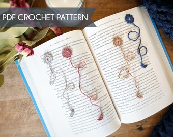 Day & Night Bookmark PDF Crochet Pattern | Book Mark | Intermediate