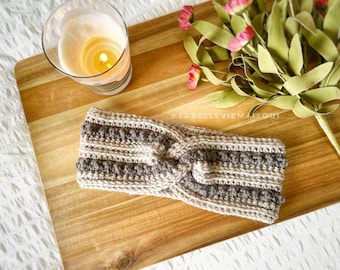 Emberly Ear Warmer - Mink + Bramble | Adult Medium | Cozy Fall Accessories