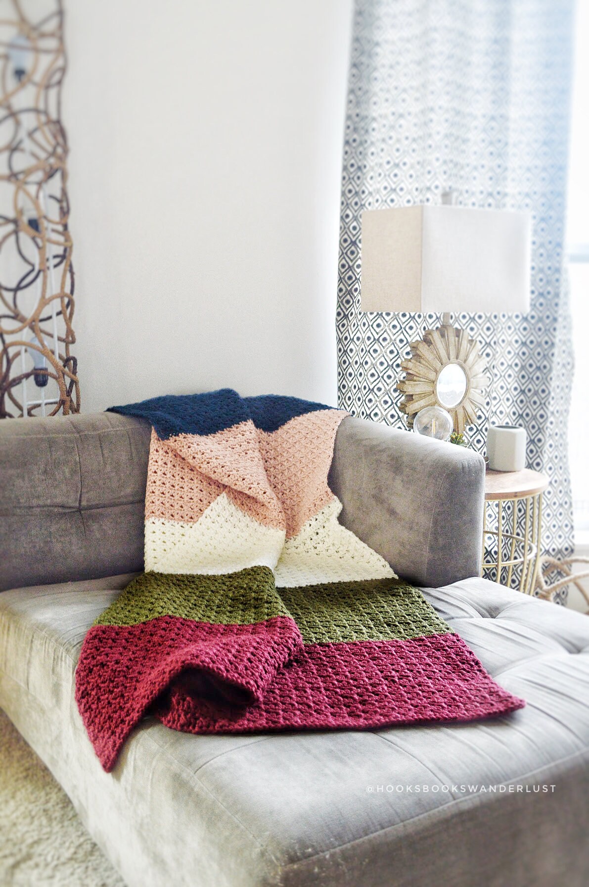 XOXO Throw Blanket PDF Pattern Easy Crochet Confident Etsy