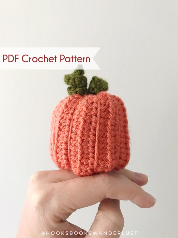 Crochet Pumpkin PDF Pattern Advanced Beginner, Crochet Pattern & Tutorial 