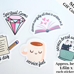 JW Special Collection Stickers Pack of 10 image 4