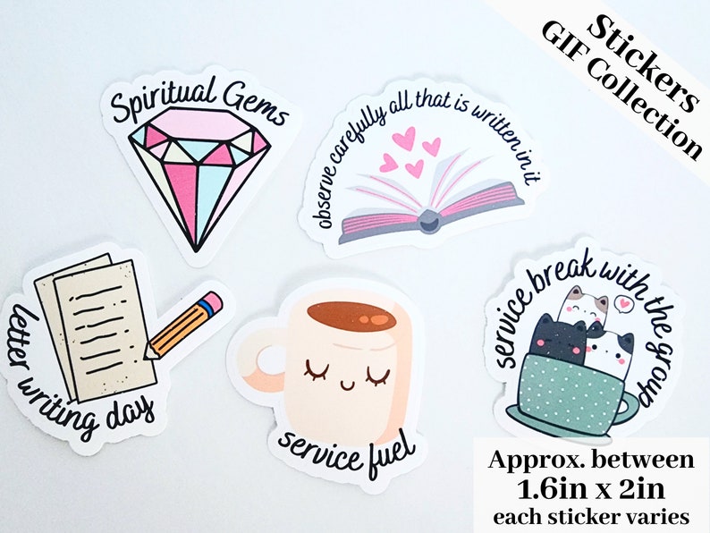 JW Special Collection Stickers Pack of 10 image 4