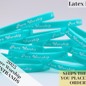JW Convention Gifts - 2025 Special Convention - Pure Worship - Wristbands
