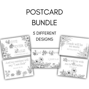 JW Postkarten - Schwarz & Weiß POSTKARTEN Bundle 10er Pack