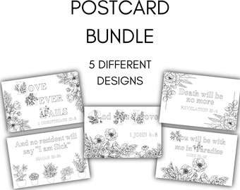 JW Postcards - Black & White POSTCARD Bundle Pack of 10