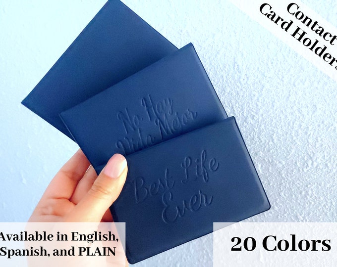 JW Contact Card Holder and Pen Set, Best Life Ever Contact Card, Best