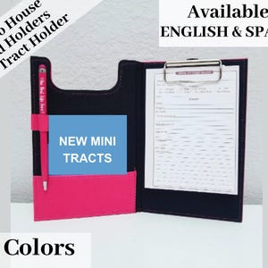 JW House to House Record Holder - NEW Mini Tract Ministry Organizer