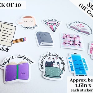 JW Special Collection Stickers Pack of 10 image 1