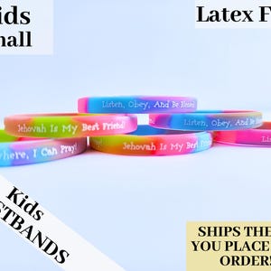 JW Kids Gifts - Encouraging Reminders - Wristbands