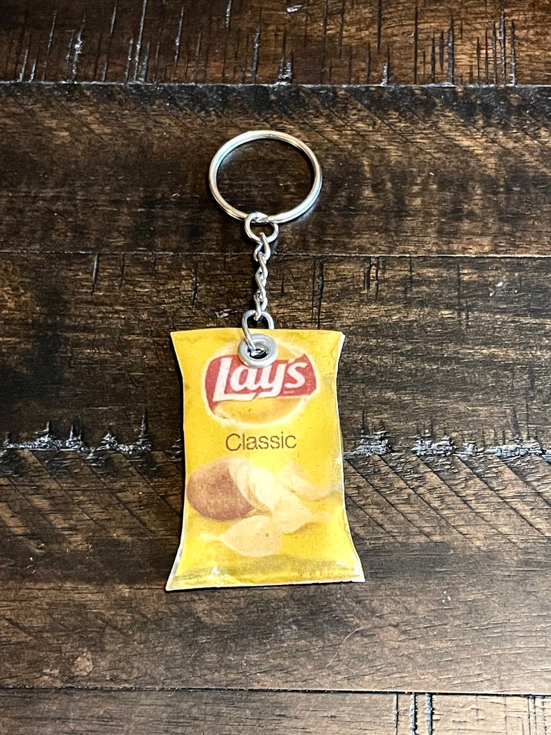 Chip Bag Keychains/ Hot Cheetos Keychain/ Takis Keychain/ Lays Keychain