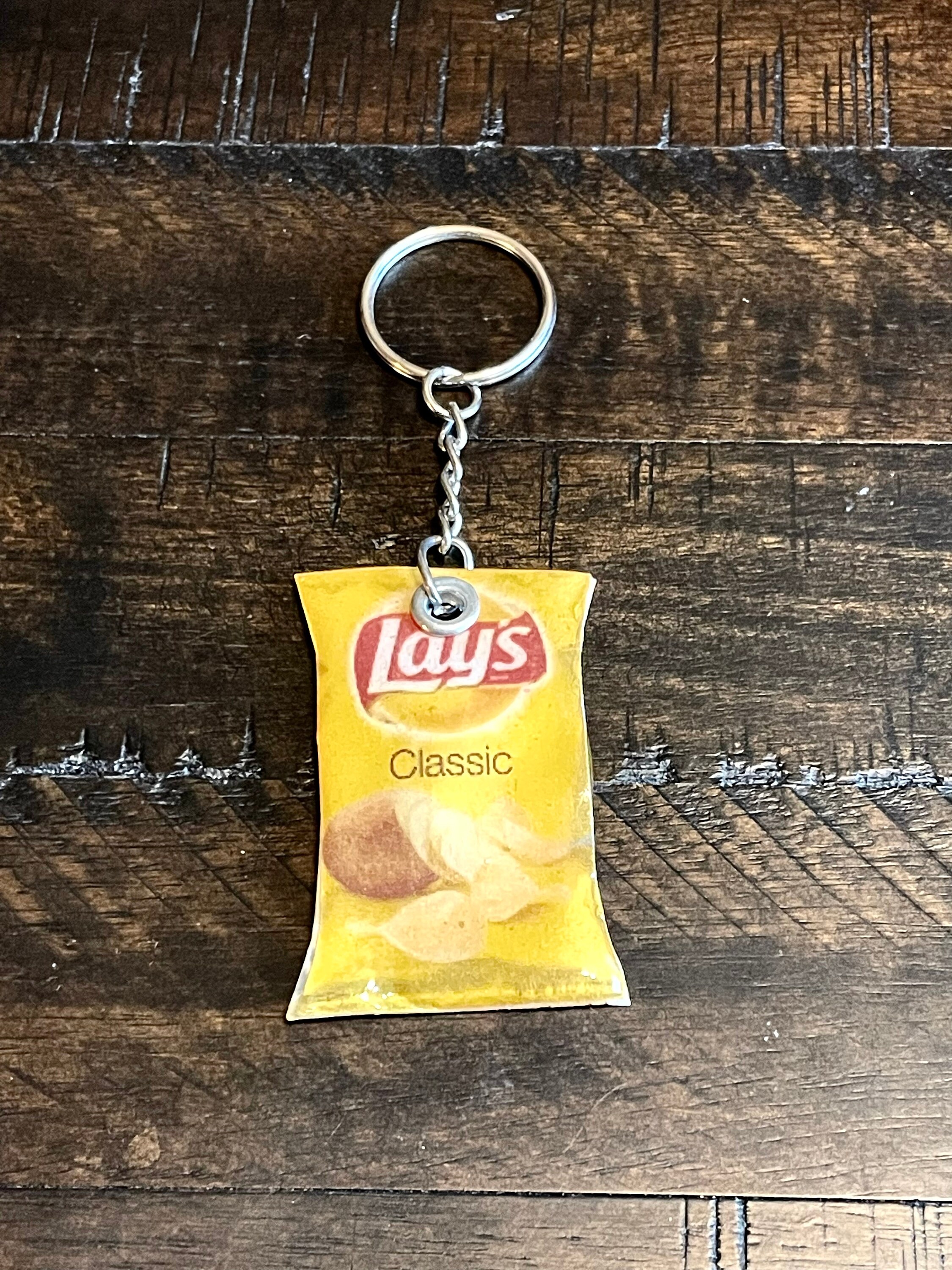 Chip Bag Keychains/ Hot Cheetos Keychain/ Takis Keychain/ Lays Keychain