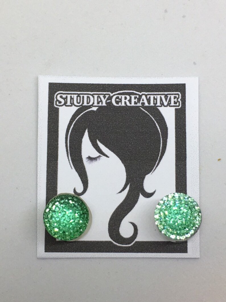 plugs 38 Green gem double flared plugs gauges 00g double flared 10mm