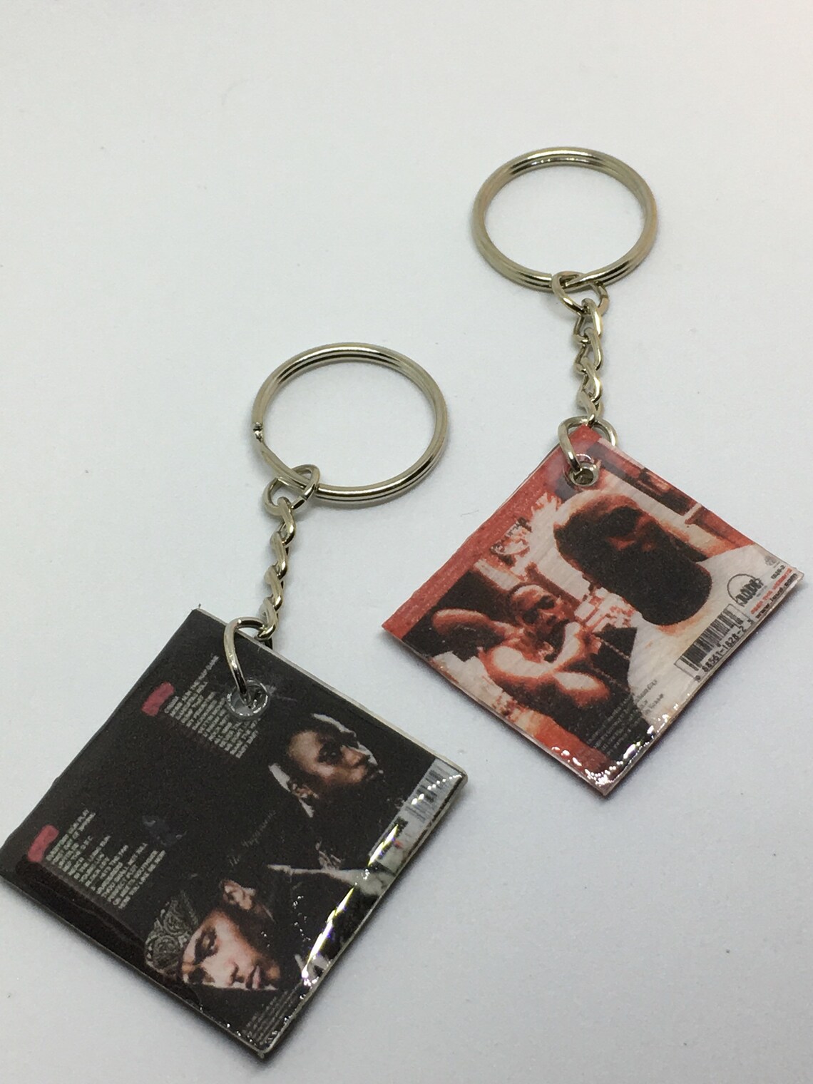 Cd / Record Album Cover keychains Etsy