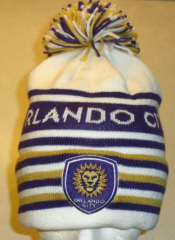 Orlando City SC MLS Soccer Mens Adult Cuffed Beani