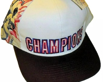 Mlb Baseball Champions World Series Vintage 90s Drew Pearson Snapback hat New