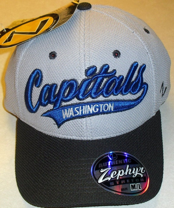Washington Capitals Zephyr Stretch Fit hat sz. Med