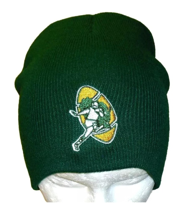 Green Bay Packers Mens Adult Vintage Throwback Logo Beanie  display picture 2
