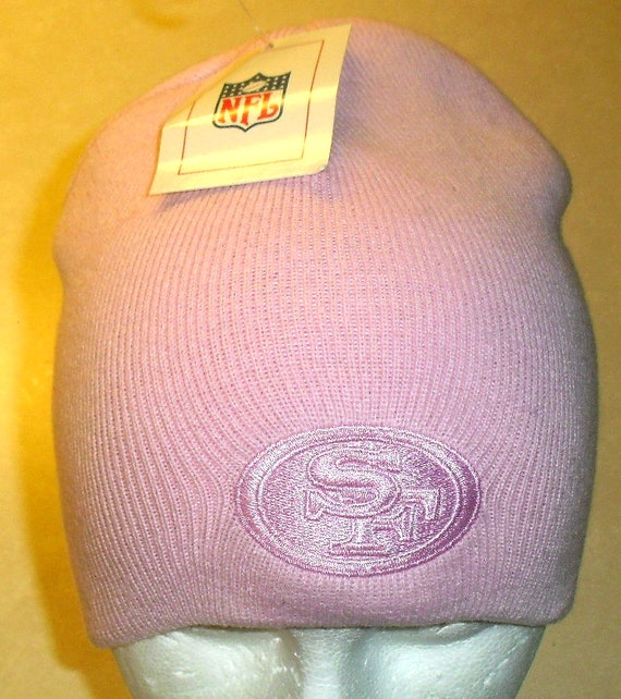 San Francisco 49ers Womens All Pink Beanie Winter… - image 1