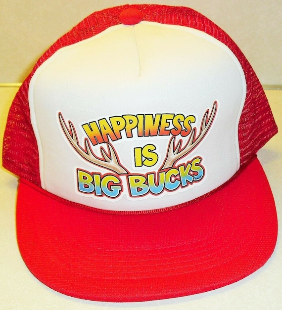 Hunting Vintage 80s 90s Mesh Trucker Snapback hat 