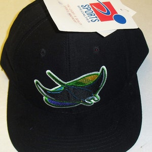 Tampa Bay Rays '47 1998-2000 Devil Rays Local Haven Trucker Snapback Hat -  Black/Natural