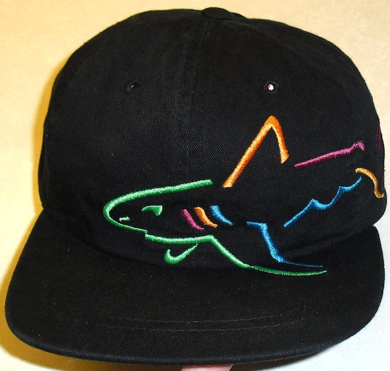 Greg Norman Golf The Shark Vintage 90s Adjustable… - image 1