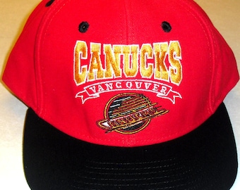Canucks Hat - Etsy