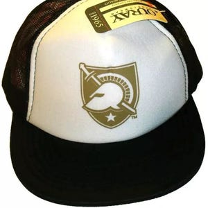 Army Black Knights University Snapback hat Mesh Sides Back Trucker New Ncaa