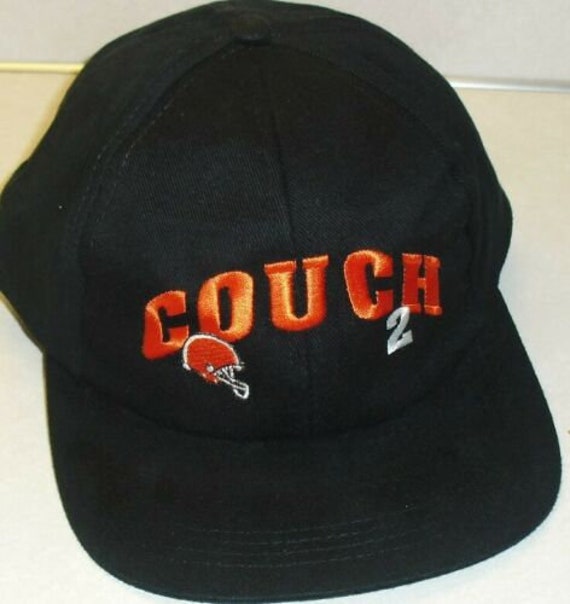 Tim Couch Vintage 90s Cleveland Browns Snapback Hat N Gem