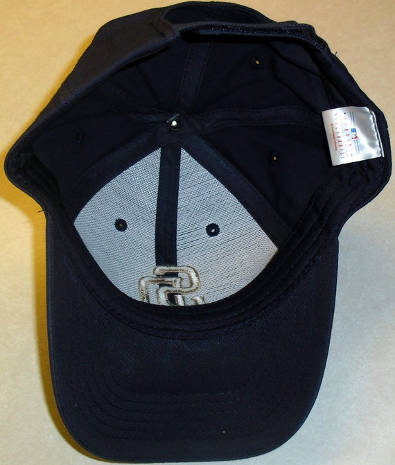 San Diego Padres 90s Vintage Gold SD Logo Curved Bill