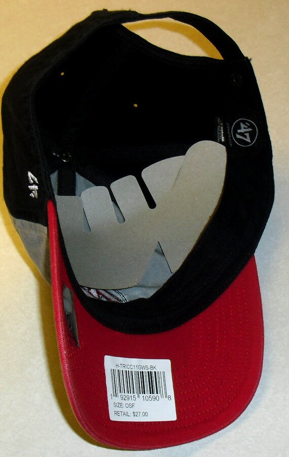 47 Brand Red New Jersey Devils NHL Hat Cap Strap Back New With Tags