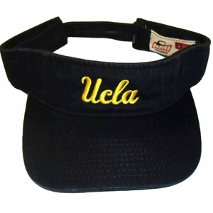 Ucla Bruins Adult One Size Visor hat New Ncaa College Cursive Logo