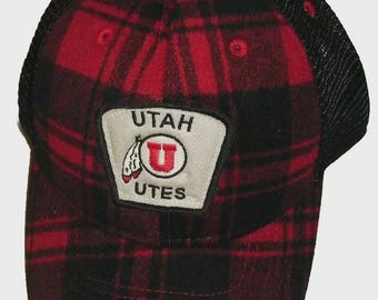 Utah Utes Officially Licensed Unisex Trucker Hat With Full  display picture 1