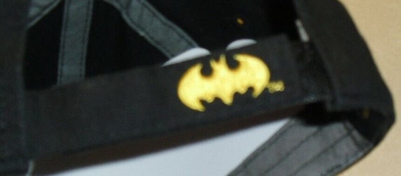 Batman Adjustable Black Mens Strapback hat Movie … - image 4