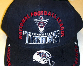 Tennessee Titans 90s American Needle Vintage Adjustable Strapback hat New Nfl