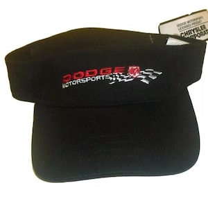 Dodge Motorsports Nascar Mens Adult Vintage 90s Visor Hat cap Car Automobile