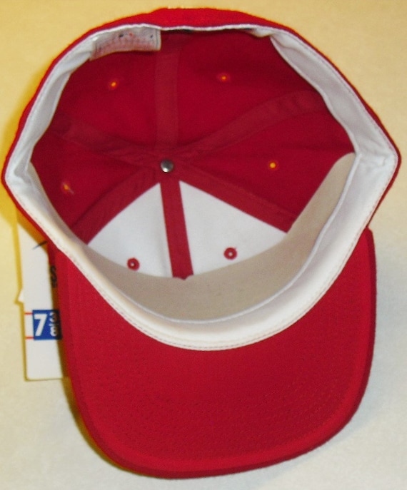 Rare Vintage SPORTS SPECIALTIES St. Louis STL Blues Script Snapback Hat Cap  90s