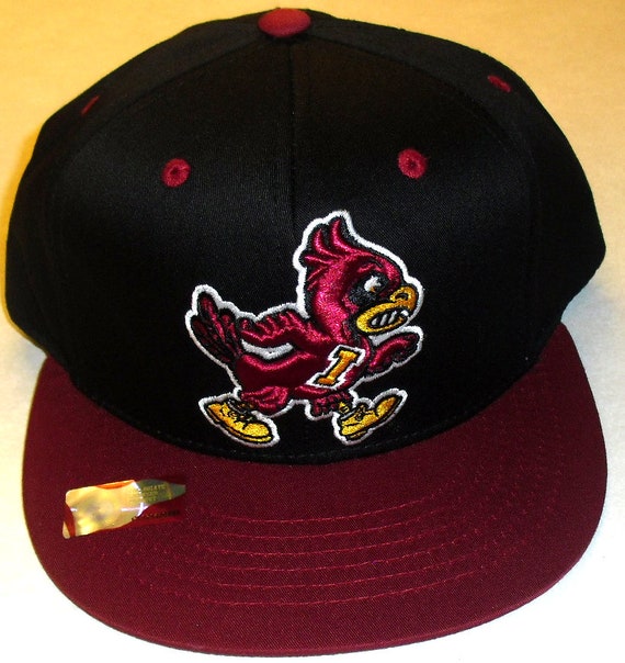 Iowa State Cyclones Mascot Logo Snapback Hat Eclipse New NCAA