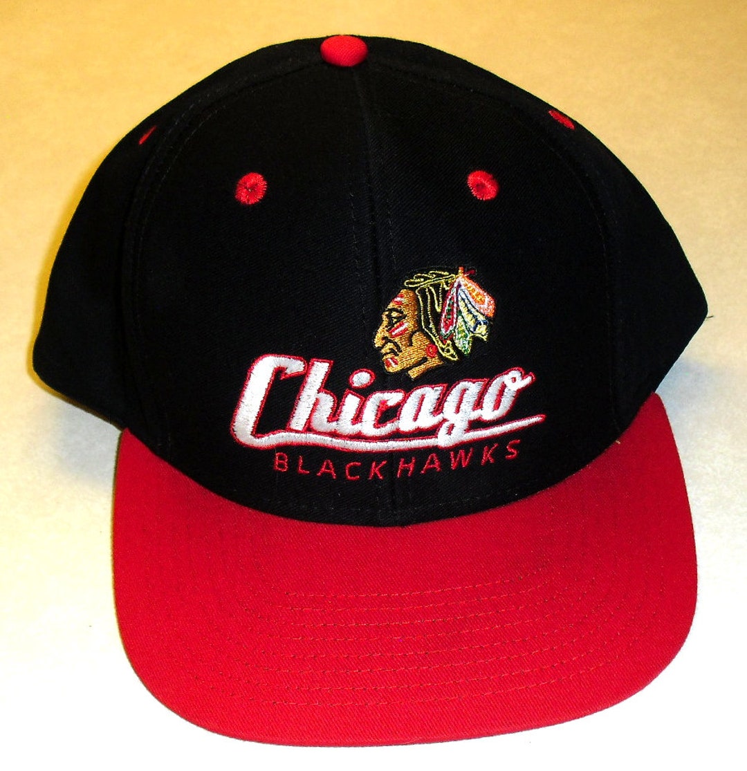 Casquette snapback vintage des Blackhawks de Chicago