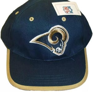 Los Angeles Rams Vintage Snapback hat 90s New Tags Nfl