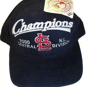 St. Louis Cardinals Vintage 2000 Central NL Division Champions Snapback hat New
