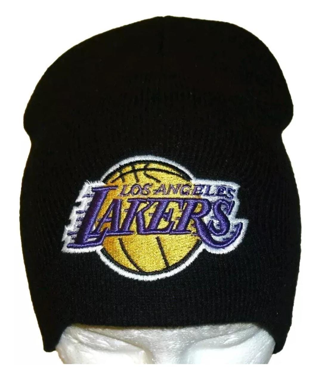 Lakers beanie black sales