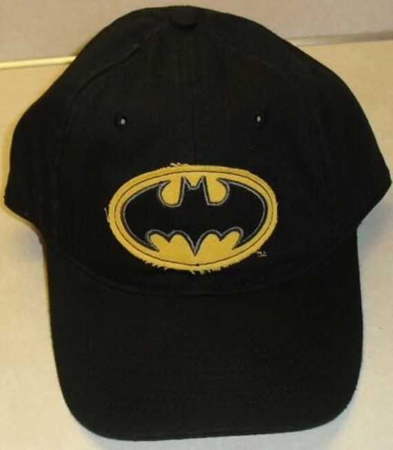 Batman Adjustable Black Mens Strapback hat Movie … - image 1