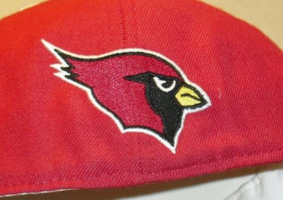 Arizona Cardinals NFL shield logo Reebok Fitted H… - image 5