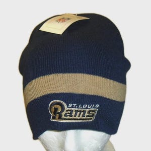 St. Louis Rams Mens Adult Beanie Winter Hat Cap New Tags Nfl