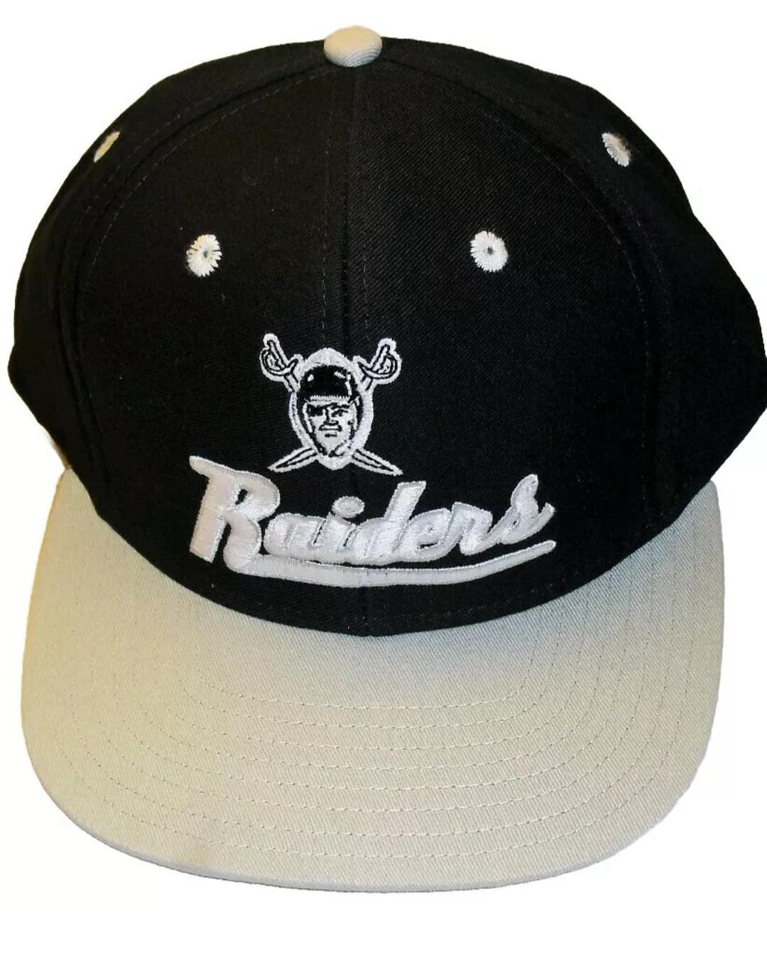 Los Angeles Vegas Raiders Reebok Snapback Hat Cursive Logo New Nfl