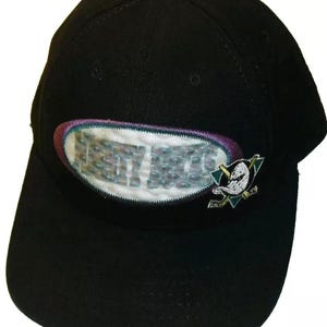 Anaheim Mighty Ducks Vintage 90s Adjustable Strapback hat New Nhl