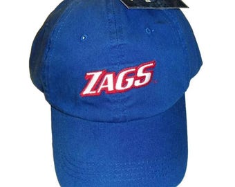 Desert Cactus Gonzaga University Bulldogs Hat – Adjustable Cotton Cap, Embroidered Logo, Washed Look, Officially Licensed - View #4