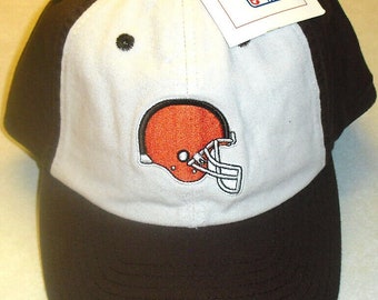 Cleveland Browns 90s Vintage Original Stretch fit One fit hat sz. Medium New Nfl